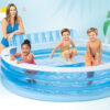 57190NP_2.jpg Intex 57190NP - Piscina Gonfiabile Family Lounge, Vinile, Multicolore, 229x218x79 cm