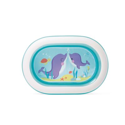 Intex 57482NP - Piscina Gonfiabile Baby Ovale Assortiti, Vinile, Multicolore, 163x107x46 cm