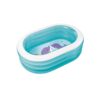 Intex 57482NP - Piscina Gonfiabile Baby Ovale Assortiti, Vinile, Multicolore, 163x107x46 cm
