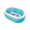 Intex 57482NP - Piscina Gonfiabile Baby Ovale Assortiti, Vinile, Multicolore, 163x107x46 cm