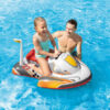 Intex 57520NP - Cavalcabile Gonfiabile Mare Aquascooter, Vinile, Multicolore, 117x77 cm