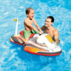 Intex 57520NP - Cavalcabile Gonfiabile Mare Aquascooter, Vinile, Multicolore, 117x77 cm