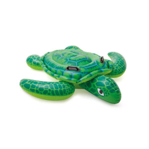 Intex 57524NP - Cavalcabile Gonfiabile Mare Tartaruga, Vinile, Verde, 150x127 cm