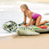 Intex 57555NP - Cavalcabile Gonfiabile Mare Tartaruga, Vinile, Verde, 191x170 cm
