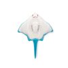 Intex 57576NP - Cavalcabile Gonfiabile Mare Manta, Vinile, Azzurro, 185x145 cm