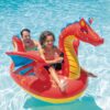 Intex 57577NP - Cavalcabile Gonfiabile Mare Drago Mistico, Vinile, Rosso, 198x173 cm