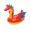Intex 57577NP - Cavalcabile Gonfiabile Mare Drago Mistico, Vinile, Rosso, 198x173 cm