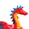 Intex 57577NP - Cavalcabile Gonfiabile Mare Drago Mistico, Vinile, Rosso, 198x173 cm
