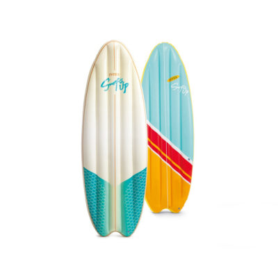 Intex 58152EU - Materassino Gonfiabile Mare Tavola Surf Assortiti, Vinile, Multicolore, 178x69 cm