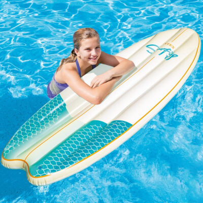 Intex 58152EU - Materassino Gonfiabile Mare Tavola Surf Assortiti, Vinile, Multicolore, 178x69 cm