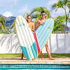 Intex 58152EU - Materassino Gonfiabile Mare Tavola Surf Assortiti, Vinile, Multicolore, 178x69 cm