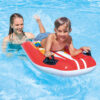 Intex 58165EU - Materassino Gonfiabile Mare Tavola Nuoto Rider Assortiti, Vinile, Multicolore, 112x62 cm