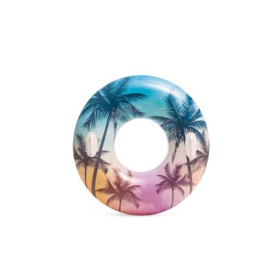 Intex 58263NP - Salvagente Gonfiabile Mare con Manici Assortiti, 1 pezzo, Vinile, Multicolore, 97 cm