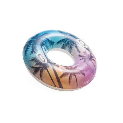 Intex 58263NP - Salvagente Gonfiabile Mare con Manici Assortiti, 1 pezzo, Vinile, Multicolore, 97 cm