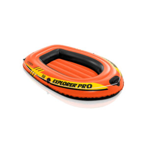 Intex 58354NP - Canotto Gonfiabile Explorer Pro 50, PVC, Arancione, 137x85x23 cm