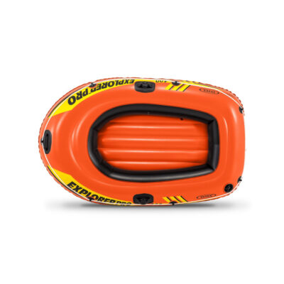 58355NP_2.jpg Intex 58355NP - Canotto Gonfiabile Explorer Pro 100, PVC, Arancione, 160x94x29 cm