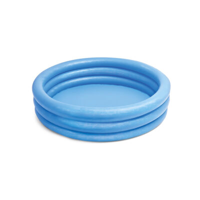 Intex 58426NP - Piscina Gonfiabile Crystal Blu, Vinile, Blu, 147x33 cm