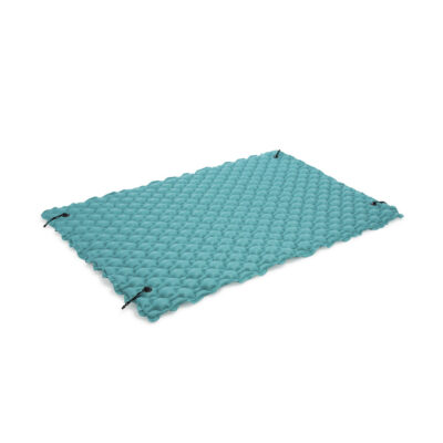 Intex 56841EU - Materassino Gonfiabile Mare Galleggiante Blu con Cuscinetti, Vinile, Multicolore,290x226 cm