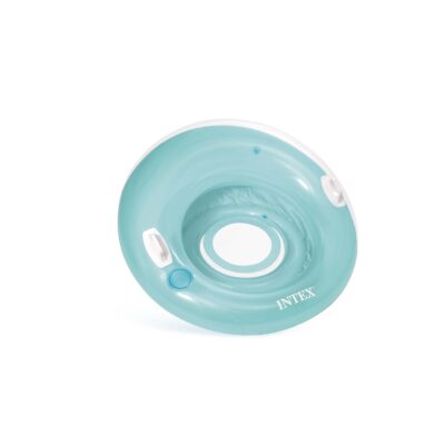 Intex 58883EU - Poltrona Gonfiabile Mare Lounge Assortiti, Vinile, Multicolore, 119 cm