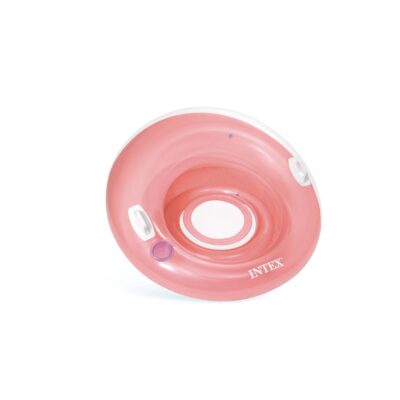 Intex 58883EU - Poltrona Gonfiabile Mare Lounge Assortiti, Vinile, Multicolore, 119 cm