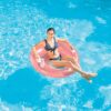 Intex 58883EU - Poltrona Gonfiabile Mare Lounge Assortiti, Vinile, Multicolore, 119 cm