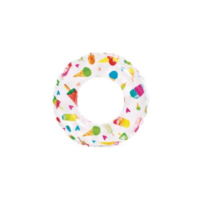 Intex 59230NP - Salvagente Gonfiabile Mare Fantasia  Assortiti, Vinile, Multicolore, 51 cm
