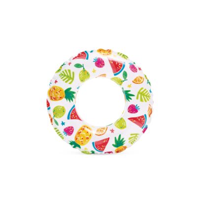 Intex 59241NP - Salvagente Gonfiabile Mare Fantasia Assortiti, Vinile, Multicolore, 61 cm