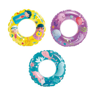 Intex 59242NP - Salvagente Gonfiabile Mare Fondo Marino Assortiti, Vinile, Multicolore, 61 cm