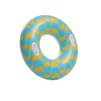 Intex 59256NP - Salvagente Gonfiabile Mare Fantasia con Manici Assortiti, Vinile, Multicolore,91 cm