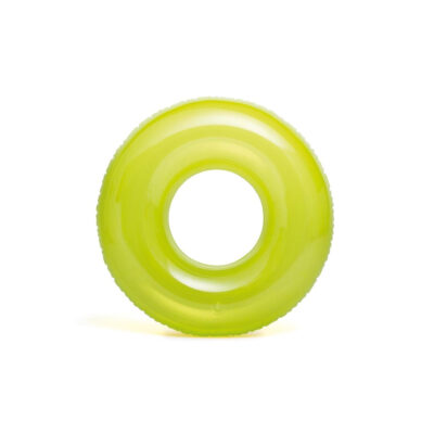 Intex 59260NP - Salvagente Gonfiabile Mare Trasparente Colorato Assortiti, Vinile, Multicolore, 76 cm
