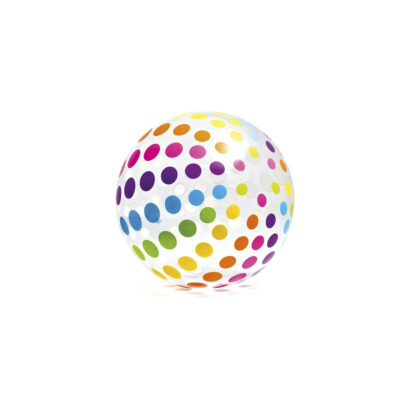 Intex 59065NP - Palla Gonfiabile Jumbo, Vinile, Multicolore, 107 cm