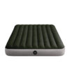 Intex 64109 - Materasso Gonfiabile Dura-Beam Prestige Downy Matrimoniale, PVC, Verde Scuro, 152x203x25 cm