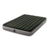 Intex 64109 - Materasso Gonfiabile Dura-Beam Prestige Downy Matrimoniale, PVC, Verde Scuro, 152x203x25 cm