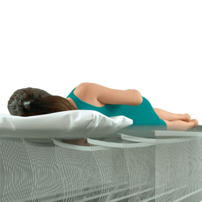Intex 64118ND - Materasso Gonfiabile Dura-Beam Pillow Rest Mid-Rise Matrimoniale, con Pompa Elettrica Incorporata, PVC, Grigio, 152x203x30 cm