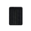 Intex 64124ND - Materasso Dura-Beam Pillow Rest Raised Matrimoniale, con Pompa Elettrica Incorporata, PVC, Nero, 152x203x42 cm