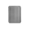 Intex 64126ND - Materasso Gonfiabile Dura-Beam Essential Rest Matrimoniale, con Pompa Elettrica Incorporata, PVC, Grigio, 152x203x46 cm