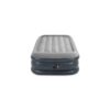 Intex 64132ND - Materasso Gonfiabile Dura-Beam Pillow Rest Deluxe Singolo, Bicolore, con Pompa Elettrica Incorporata, PVC, Grigio, 99x191x42 cm