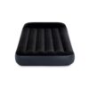 Intex 64141 - Materasso Gonfiabile Dura-Beam Pillow Rest Classic Singolo, PVC, Nero, 99x191x25 cm