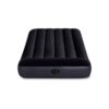 Intex 64141 - Materasso Gonfiabile Dura-Beam Pillow Rest Classic Singolo, PVC, Nero, 99x191x25 cm