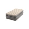 Intex 64162ND - Materasso Gonfiabile Dura-Beam Prime Comfort Singolo, con Pompa Elettrica Incorporata, PVC, Multicolore, 99x191x51 cm