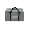 Intex 68309NP - Canoa Gonfiabile Excursion Pro K2, 2 posti, con Accessori, PVC, Rosso, 384x94x46 cm