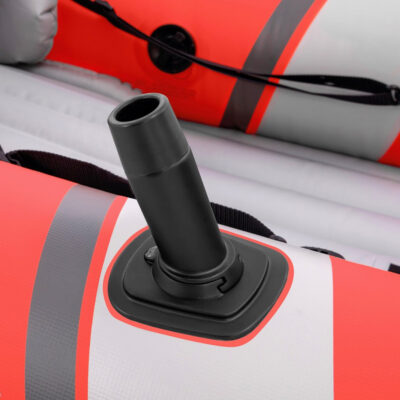 Intex 68309NP - Canoa Gonfiabile Excursion Pro K2, 2 posti, con Accessori, PVC, Rosso, 384x94x46 cm