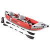 Intex 68309NP - Canoa Gonfiabile Excursion Pro K2, 2 posti, con Accessori, PVC, Rosso, 384x94x46 cm