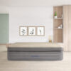 Intex 64164ND - Materasso Gonfiabile Dura-Beam Prime Comfort Matrimoniale, con Pompa Elettrica Incorporata, PVC, Multicolore, 152x203x51 cm