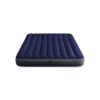 Intex 64758 - Materasso Gonfiabile Dura-Beam Classic Downy Piazza e Mezza, PVC, Blu, 137x203x25 cm
