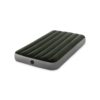 Intex 64107 - Materasso Gonfiabile Dura-Beam Prestige Downy Singolo, PVC, Verde Scuro, 99x191x25 cm