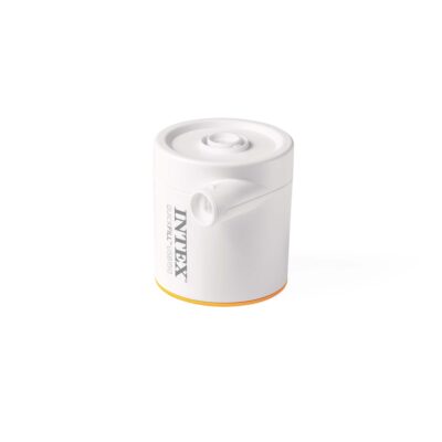 Intex 66616 - Pompa elettrica QuickFill USB150 per Gonfiaggio e Sgonfiaggio, Portatile, Plastica, Bianco