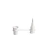 Intex 66616 - Pompa elettrica QuickFill USB150 per Gonfiaggio e Sgonfiaggio, Portatile, Plastica, Bianco