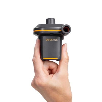 Intex 66635 - Pompa Elettrica USB QuickFill Mini, Plastica, Grigio