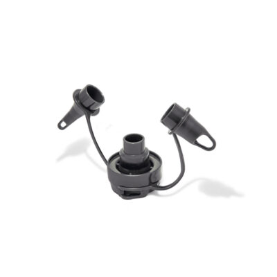 Intex 66636 - Pompa Elettrica Portatile QuickFill con Accendisigari per Gonfiaggio e Sgonfiaggio, Plastica, Grigio
